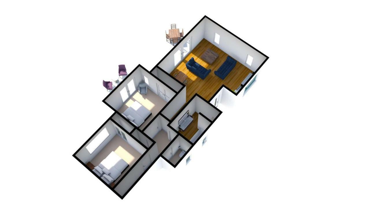 Spacious Modern Two-Bedroom Apartment Hamilton Bagian luar foto